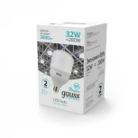 Лампочка светодиодная E27 32W 220V цилиндр белая 4000K Gauss 63223