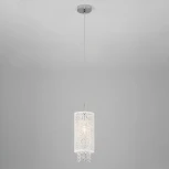 Подвесной светильник Eurosvet 1181 1181/1 хром (220V, на проводе, круглые)