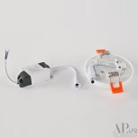Точечный светильник встраиваемый APL LED Ingrid 3322.FAP222R/10W/6K (220V, круглые, IP40)