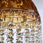 Подвесной светильник Bohemia 5478 5478/22 G Amber/M-1G Leafs