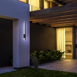 Уличный настенный светильник Escada 30009 30009W/01 LED*9W IP54 Black 30009W/01LED