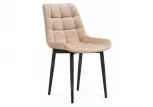 Стул Notta на металлокаркасе Челси К бежевый / черный 502082