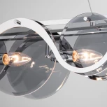 Подвесная люстра Wi-Fi Bogate's Galicia 353/4 Smart (321/4) (220V, управление смартфоном, голосовое управление, умный дом - Minimir Home, Алиса, Маруся, Салют, на тросе)