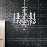 Подвесная люстра Favourite Lanta 1733-5P (220V, на цепи, подсвечник, свеча)