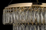 Подвесная люстра хрусталь Arti Lampadari Acquaro Acquaro E 1.5.D50.100 GP