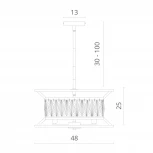 Подвесной светильник Divinare Frost 2022/21 LM-5
