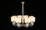 Подвесная люстра Elza APL.767.03.08 (220V, хрусталь, на цепи)