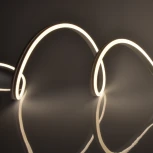 Светодиодная гибкая герметичная лента Neon 5 м. Neon ULS-N03-2835-100LED/m-8mm-IP67-DC12V-11W/m-5M-3000K блистер