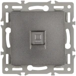 Механизм компьютерной розетки SCT-MPC1-PL-GR (RJ-45, CAT6) (Arlight) 045335