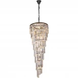 Подвесная люстра Divinare Charlotte 3011/01 SP-18 (220V, хрусталь, на цепи)