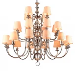 Подвесная люстра Newport 3100 31010+12/C B/C без абажуров