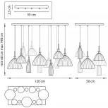 Подвесной светильник Lightstar Agola 810221