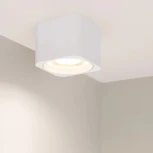 Светильник SP-DICE-S78x78-10W Day4000 (WH, 24 deg, 230V) (Arlight, IP54 Металл) 046634