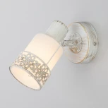 Спот Eurosvet 20025-20026 20025/1 белый с золотом (220V, круглые)