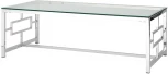 Журнальный стол Stool Group 120*60 БРУКЛИН серебро УТ000001493