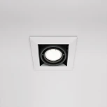 Встраиваемый светильник Metal Modern GU10 1x50Вт Maytoni Technical DL008-2-01-W (220V)