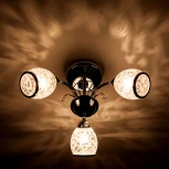 Потолочная люстра Eurosvet 30026 30026/3 хром