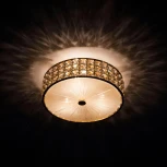 Потолочный светильник круглый Citilux Портал CL324132 (220V, хрусталь K9)