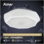 Светильник потолочный светодиодный диммируемый Ritter Mira 52211 9