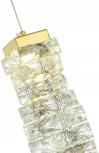 Подвесной светильник ST Luce Espira SL6010.203.08 Золотистый/Прозрачный LED 1*8W (220V, на проводе)