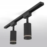 Трековый светильник однофазный 220V светодиодный Черный 7W 4200K Elektrostandard Topper LTB39 (круглые)