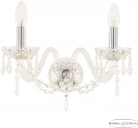 Бра Bohemia 104 104B/2/165 Ni (220V, подвески, подсвечник, свеча)