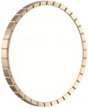 Настенно-потолочный светильник Sonex Atabi Gold 7648/DL PALE SN пластик/белый/золотой LED 48Вт 4000К D385 IP43 (220V, круглые)