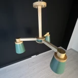 Потолочная люстра на штанге Prop 3 Green ImperiumLoft Prop01 (191986-23) (220V)