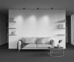 Встраиваемый светильник Maytoni Focus Led C071CL-7W3K-B (220V, круглые)