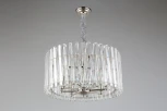 Подвесная люстра Aployt Verene APL.808.03.08 (220V, хрусталь, на цепи, свеча, круглые)