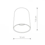 Накладной точечный светильник Nowodvorski Eye Tone 8925 (220V, круглые)