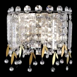 Настенный светильник Desio SL1655.201.02 ST Luce (220V, хрусталь, подвески)
