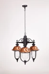 Уличный светильник подвесной Oasis Light MADRID-COOPER 84370c/3 Bl (220V, на цепи, IP44)