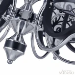 Подвесная люстра Arte Milano Florentia-4957 304957/6 Bk/Ni (220V, на цепи)