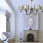 Потолочная люстра Kutek Zaffiro ZAF-ZW-6(N/A) (220V)