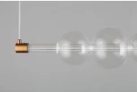 Подвесной светильник Omnilux Abbazia OML-65903-05 (LED, 220V, на тросе, шарики)