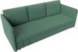 Диван прямой Слим (Зеленый/Рогожка) Лига Диванов арт.121146