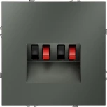 Акустическая розетка (титан) Voltum S70 VLS060306