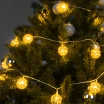 Гирлянда Eurosvet 400-003 золото/теплый белый с эффектом мерцания