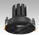 Светильник встраиваемый светодиодный Elektrostandard Artis 25096/LED 7W 3000 черный (220V, круглые)