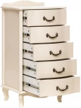 Комод Джульетта" узкий (5 ящ.) Leset" 2100486000001