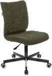 Кресло Бюрократ СН-330М хаки экомех крестовина металл черный