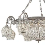 Подвесная люстра Wertmark Gloria WE322.16.203 (220V, хрусталь, на цепи)