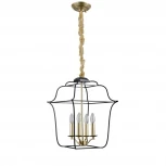 Подвесная люстра Omnilux Maiori OML-94706-04 (220V, на цепи, свеча)