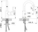 Смеситель IDDIS Sena SENSBR0i01 для раковины