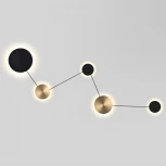 Настенный светильник светодиодный Odeon Light Galaxy 7115/30WL черный/бронза/металл IP20 LED 30W 1350Лм 3000K 220V