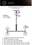 Подвесная люстра Aployt Kristian APL.759.03.10