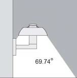 Уличный настенный светильник Oasis Light SPRIL W2251S R