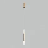 Подвесной светильник Eurosvet Axel 50210/1 LED золото (220V, на проводе, круглые)