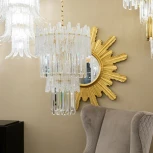 Подвесная люстра каскадная Glacier L25222.92 (220V, на цепи)